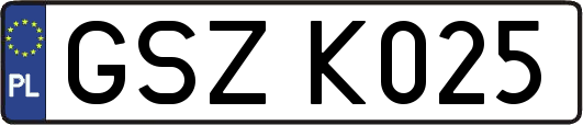 GSZK025