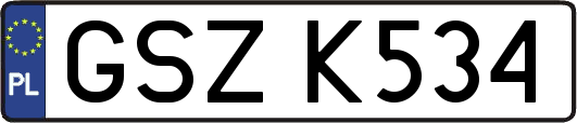 GSZK534