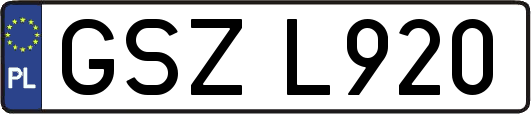 GSZL920
