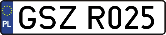 GSZR025