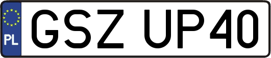GSZUP40