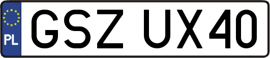 GSZUX40