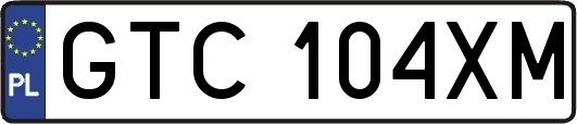 GTC104XM