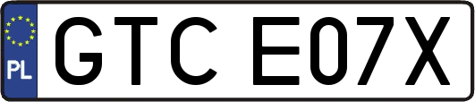 GTCE07X