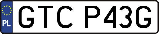 GTCP43G