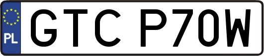 GTCP70W