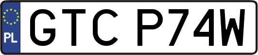 GTCP74W
