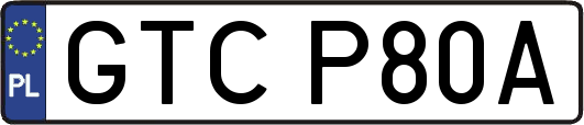 GTCP80A