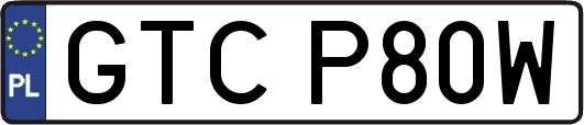GTCP80W