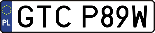 GTCP89W