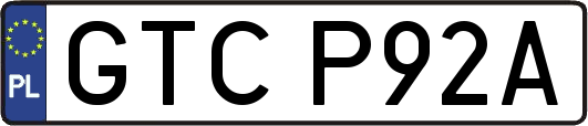 GTCP92A