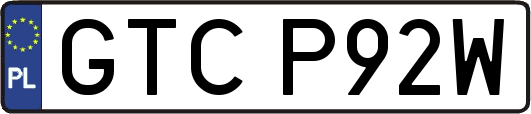 GTCP92W
