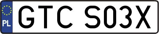 GTCS03X