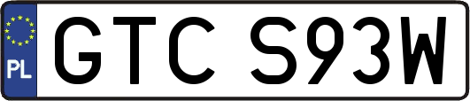 GTCS93W