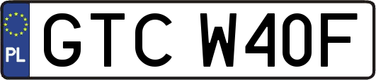 GTCW40F