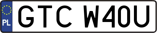 GTCW40U