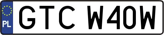 GTCW40W