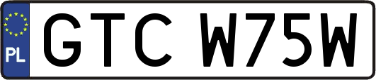 GTCW75W