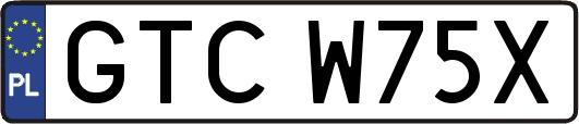 GTCW75X