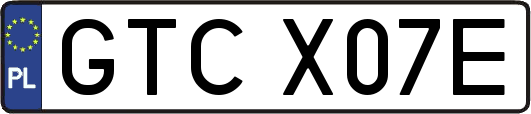 GTCX07E