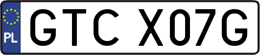 GTCX07G