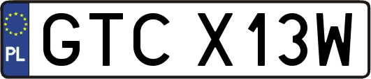 GTCX13W