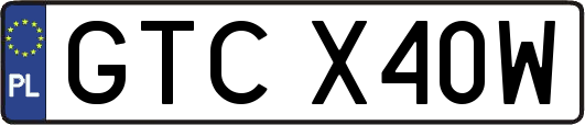 GTCX40W