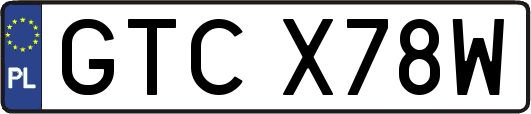 GTCX78W