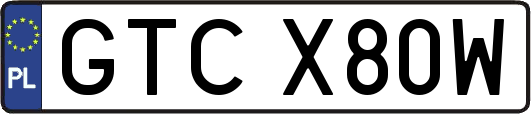 GTCX80W