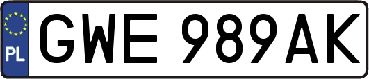 GWE989AK