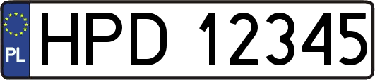 HPD12345