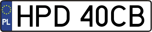 HPD40CB