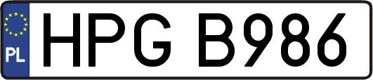 HPGB986