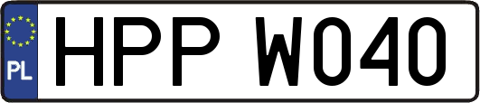 HPPW040