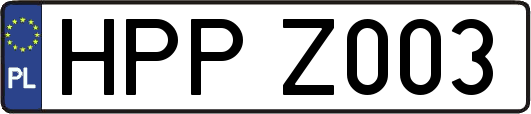 HPPZ003