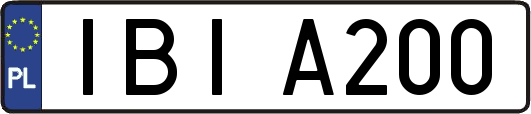 IBIA200