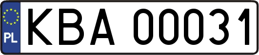 KBA00031