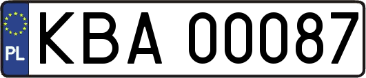 KBA00087