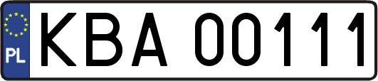 KBA00111