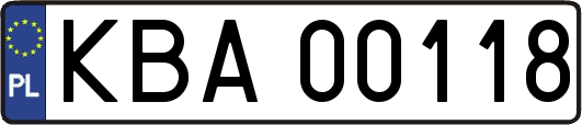 KBA00118