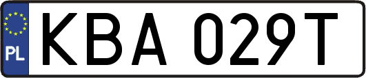 KBA029T