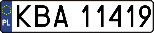 KBA11419