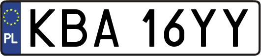 KBA16YY