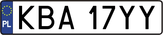 KBA17YY