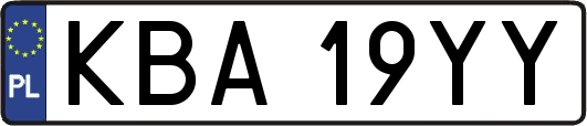 KBA19YY