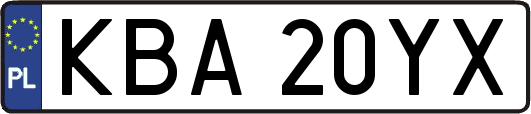 KBA20YX