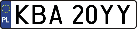 KBA20YY