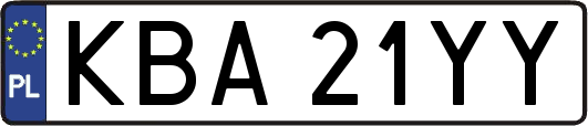 KBA21YY