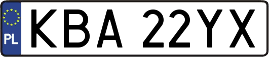 KBA22YX