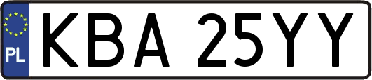 KBA25YY